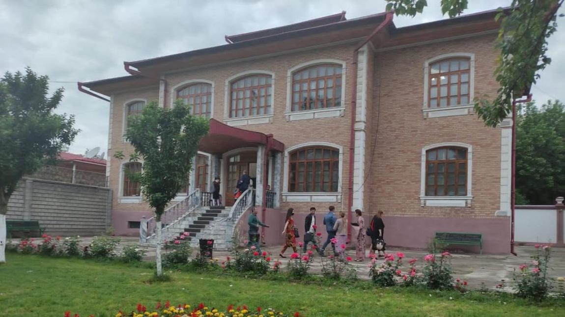 Tacikistan-Tacikistan Duşanbe Türkiye Türkç.E.Ö.Merk. Fotoğrafı